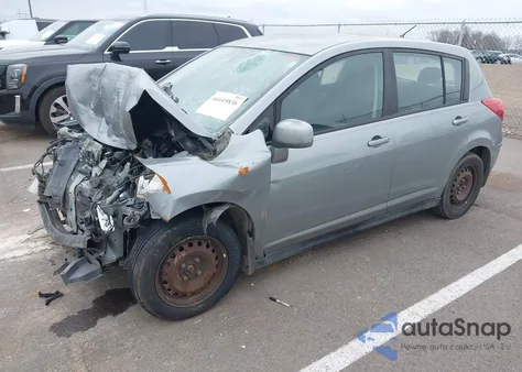 2008 Nissan Versa 1.8S z USA, uszkodzony, nr VIN 3N1BC13E18L463781